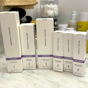 Rodan & Fields UNBLEMISH regimen PLUS 2 extra moisturizers
